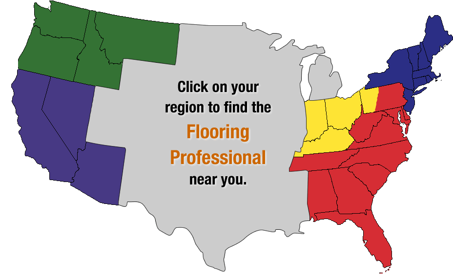 Click on your region to find the flooring professional near you.